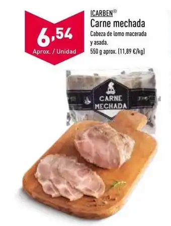 ALDI Icarben carne mechada oferta