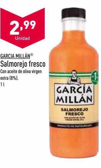 ALDI Garcia millán salmorejo fresco oferta