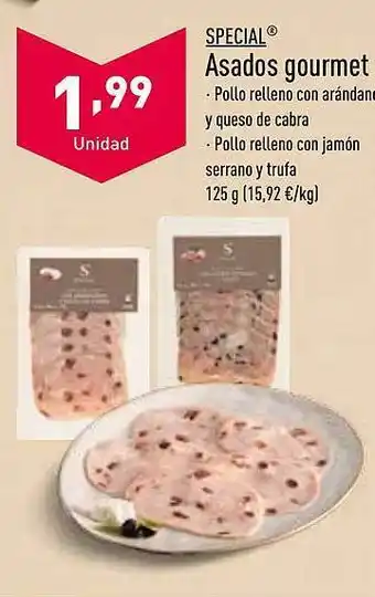 ALDI Special asados gourmet oferta