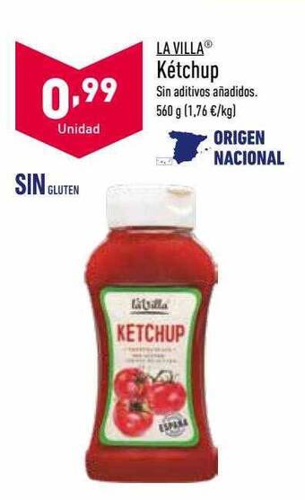 ALDI La villa kétchup oferta