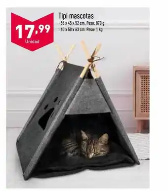 ALDI Tipi mascotas oferta