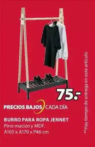 JYSK Burro para ropa jennet oferta