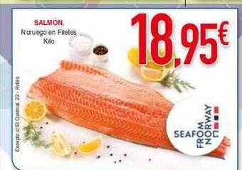 Masymas Salmón noruego en filetes oferta