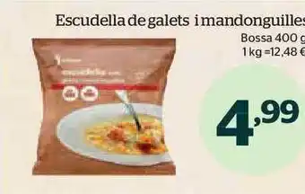 La Sirena Escudella de galets i mandonguilles oferta