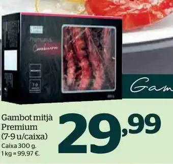 La Sirena Gambot mitjà premium oferta
