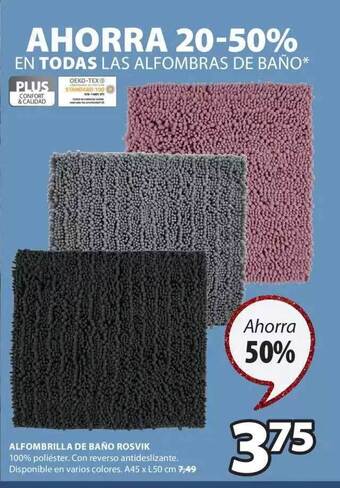 JYSK Alfombrilla de baño rosvik oferta