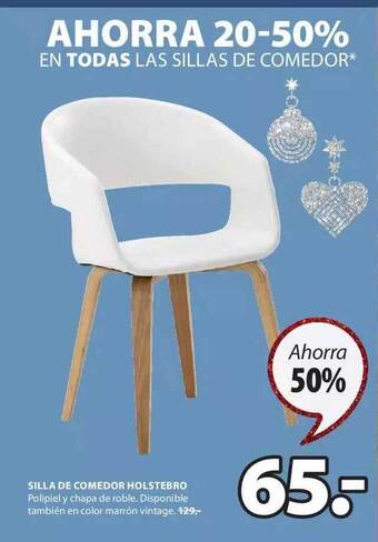 JYSK Silla de comedor holstebro oferta