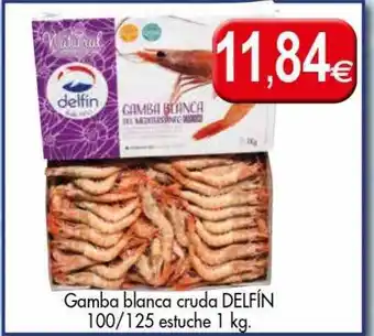 Congelados Copos Gamba blanca cruda delfín 100-125 estuche oferta