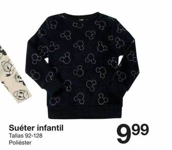 Zeeman Suéter infantil oferta