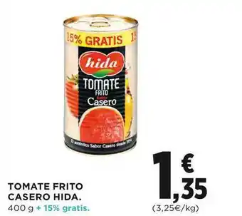 El Corte Inglés Tomate Frito Casero Hida 400g oferta
