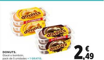 El Corte Inglés Donuts Glacé O Bombón oferta