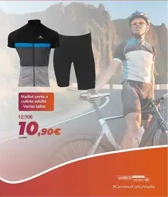 Carrefour Maillot Corto O Cullote Adulto oferta
