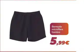 Carrefour Bermuda Microfibra Hombre oferta