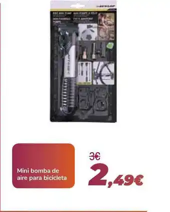 Carrefour Mini Bomba De Aire Para Bicicleta oferta