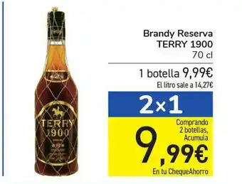 Carrefour Brandy Reserva Terry 1900 70cl oferta