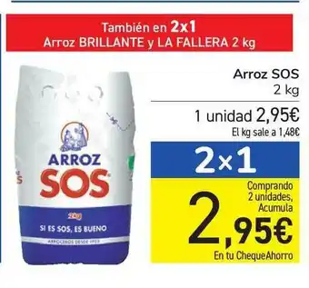Carrefour Arroz Sos 2kg oferta