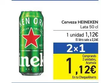 Carrefour Cerveza Heineken 50cl oferta