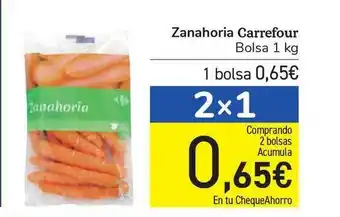 Carrefour Zanahoria Carrefour 1kg oferta