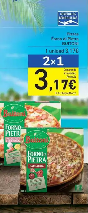 Carrefour Pizza Forno Di Pietra Buitoni oferta