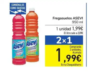 Carrefour Fregasuelos Asevi 950ml oferta