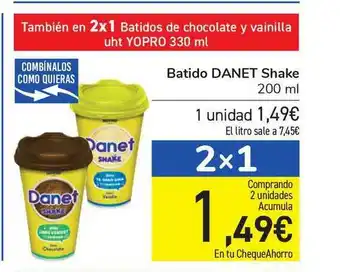 Batido Danet Shake 200ml