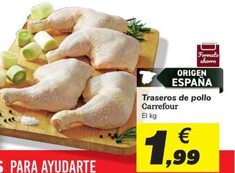 Carrefour Traseros De Pollo Carrefour oferta