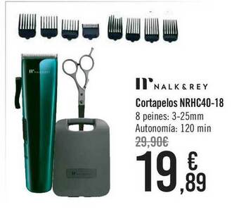 Carrefour Nalk & Rey Cortapelos Nrhc40-18 oferta