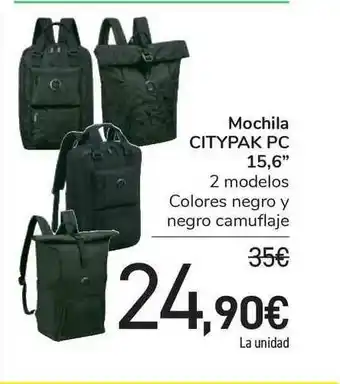 Carrefour Mochila Citypack Pc 15.6 oferta
