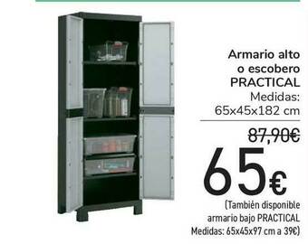 Carrefour Armario Alto O Escobero Practical oferta
