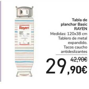 Carrefour Tabla De Planchar Basic Rayen 120x38cm oferta