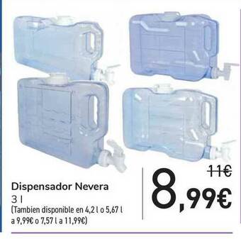 Carrefour Dispensador Nevera 3l oferta