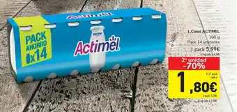 Carrefour L. Casei Actimel 100g oferta