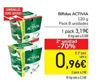 Carrefour Bífidus Activia 120g oferta