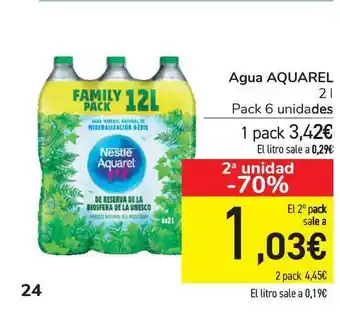 Carrefour Aqua Aquarel 2L oferta