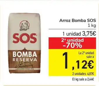 Carrefour Arroz Bomba Sos 1kg oferta