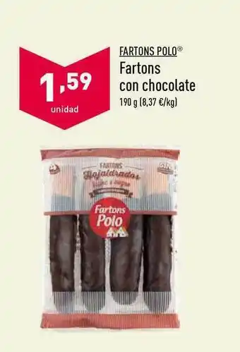 ALDI Fartons Polo Fartons Con Chocolate 190g oferta