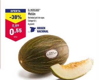 ALDI El Mercado Melón oferta