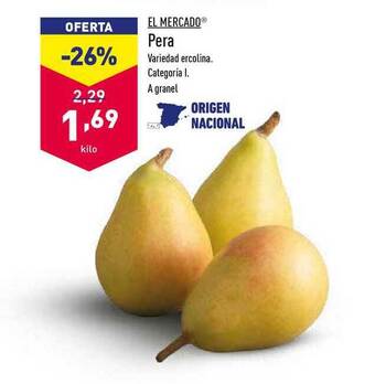 ALDI El Mercado Pera oferta