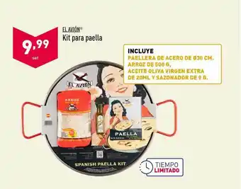 ALDI El Avión Kit Para Paella oferta