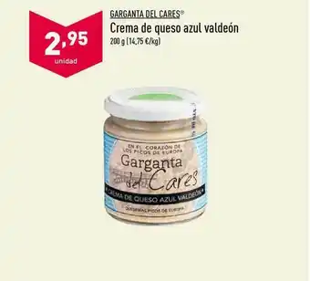 ALDI Garganta Del Cares Crema De Queso Azul Valdeón 200g oferta