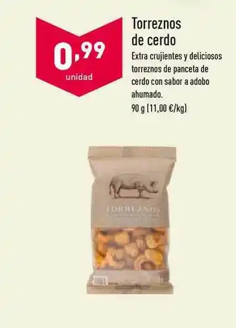 ALDI Torreznos De Cerdo 90g oferta