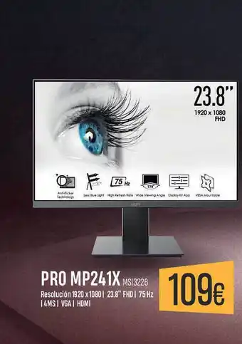 Beep Pro mp241x msi3226 oferta