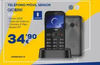 Euronics Teléfono móvil senior alcatel oferta