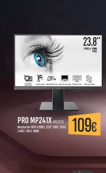 PCBox Pro mp241x msi3226 oferta