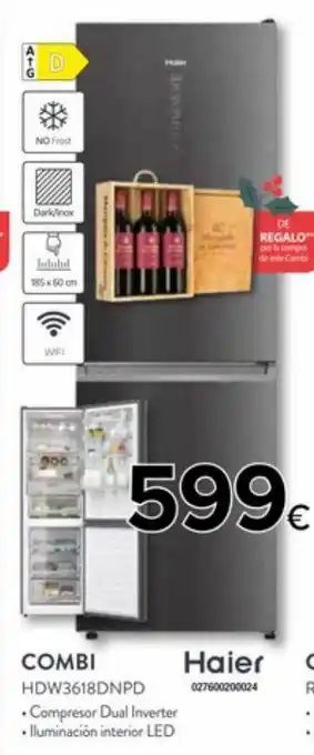 Tien 21 Combi hdw3618dnpd haier oferta