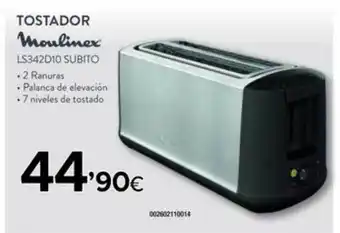 Tien 21 Tostador moulinex ls342d10 subito oferta