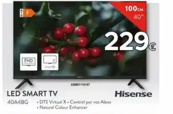 Tien 21 Led smart tv 40a4bg hisense oferta