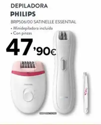Tien 21 Depiladora philips brp506 00 satinelle essential oferta