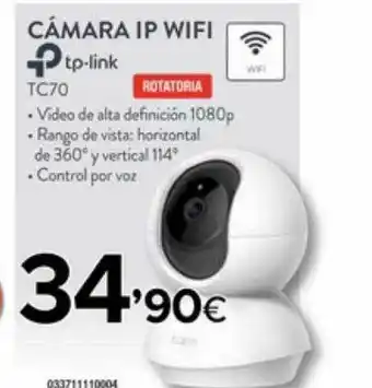 Tien 21 Cámara ip wifi tp-link tc70 oferta
