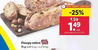Lidl Floopy zebra utz oferta